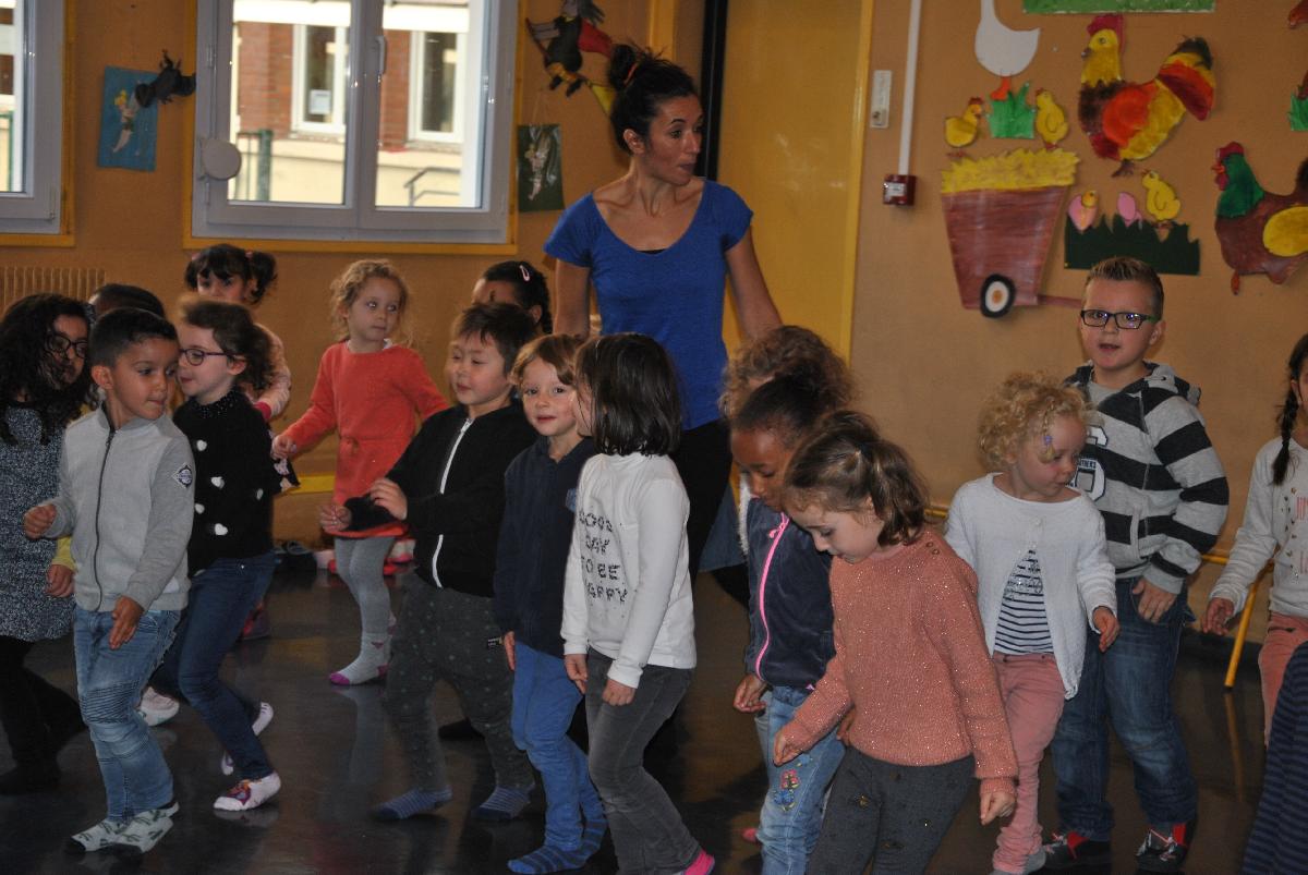 Danse africaine en Maternelle